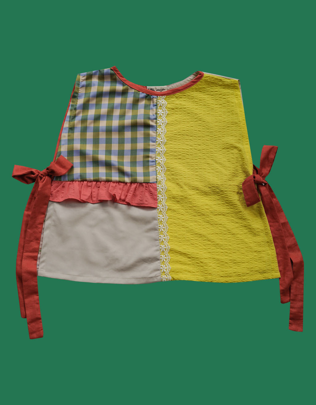 Apron Sukacita - Gingham