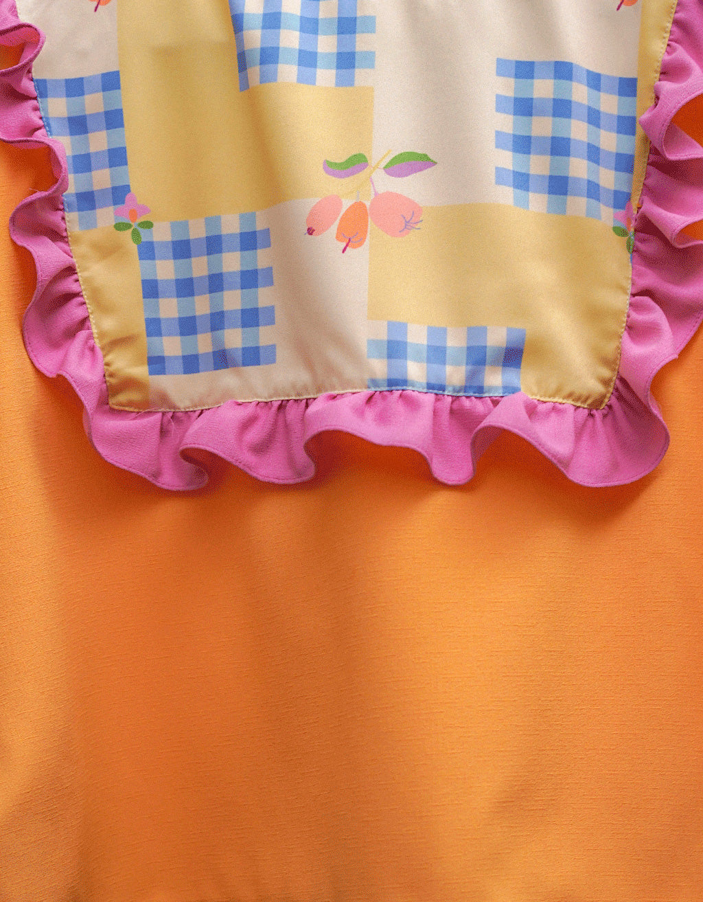 Teeny Apron - Jambu Manis Orange