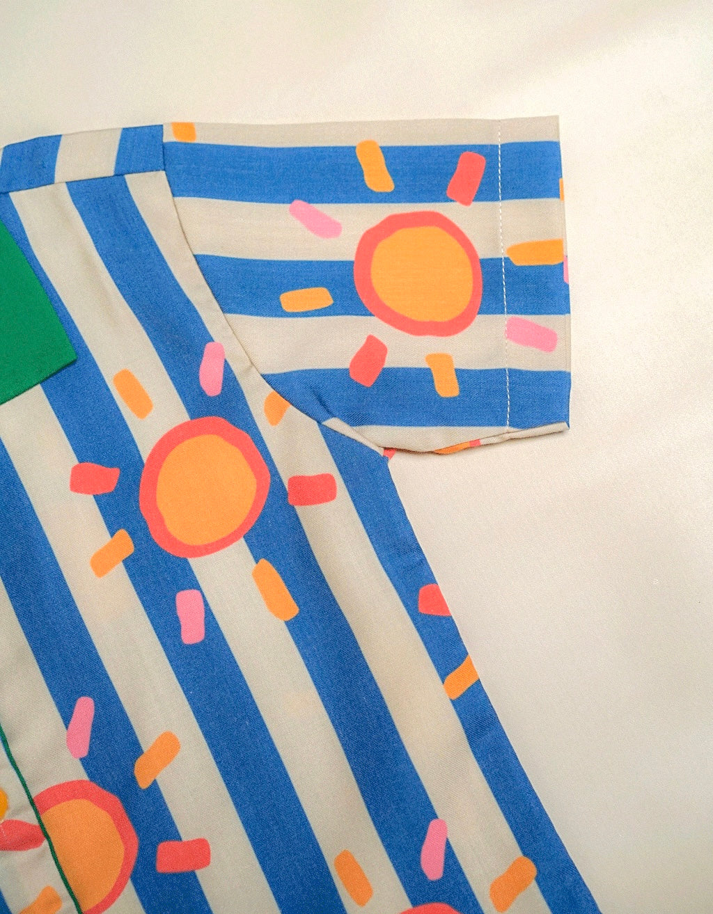 Smitten Kids -  Open Collar Top - Mr.Sun