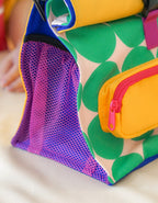 Buckle Up Lunch Bag - Green Dotty