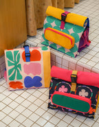 Buckle Up Lunch Bag - Black Wheels