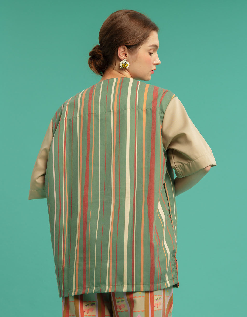 Baju Abang - Lurik