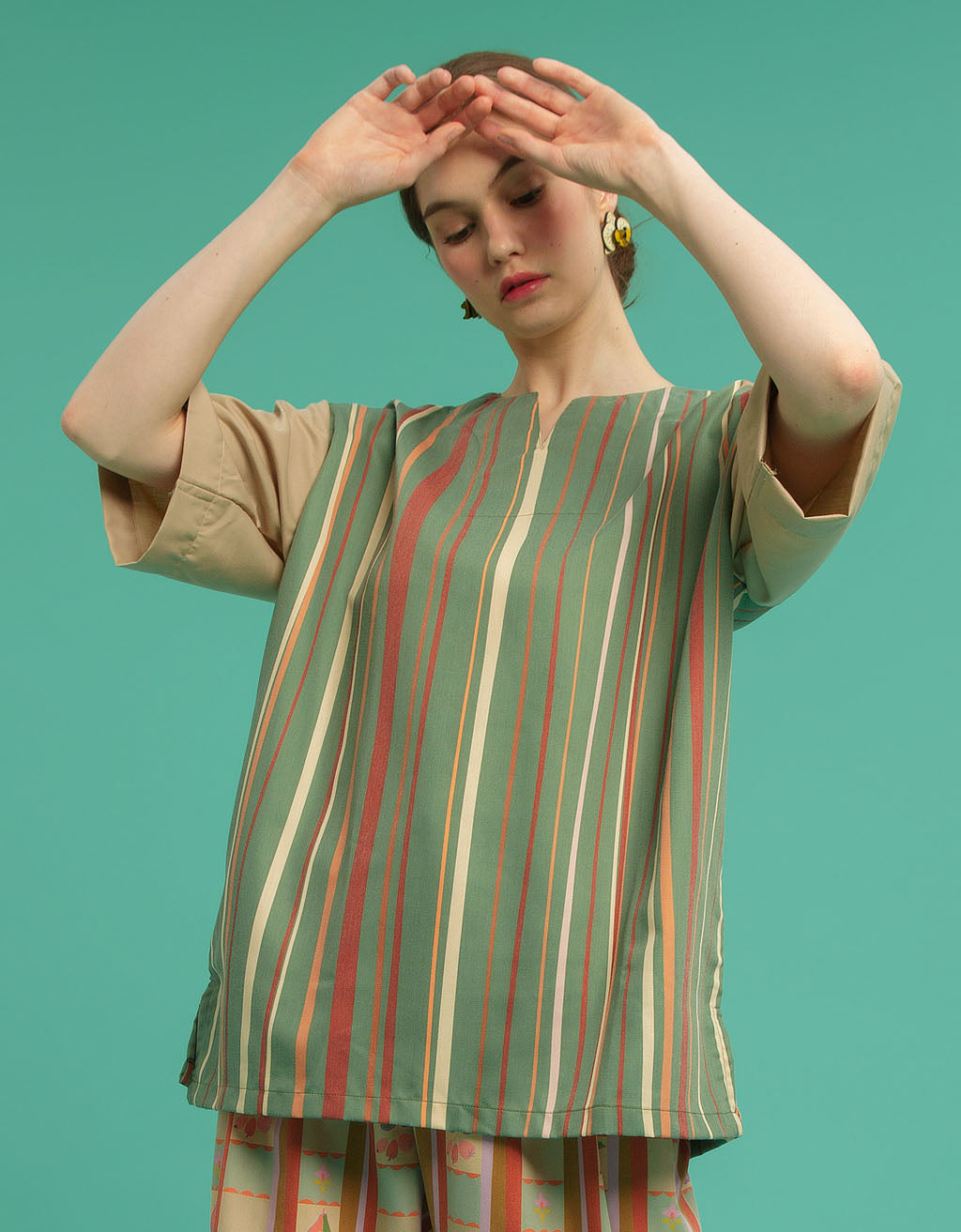 Baju Abang - Lurik