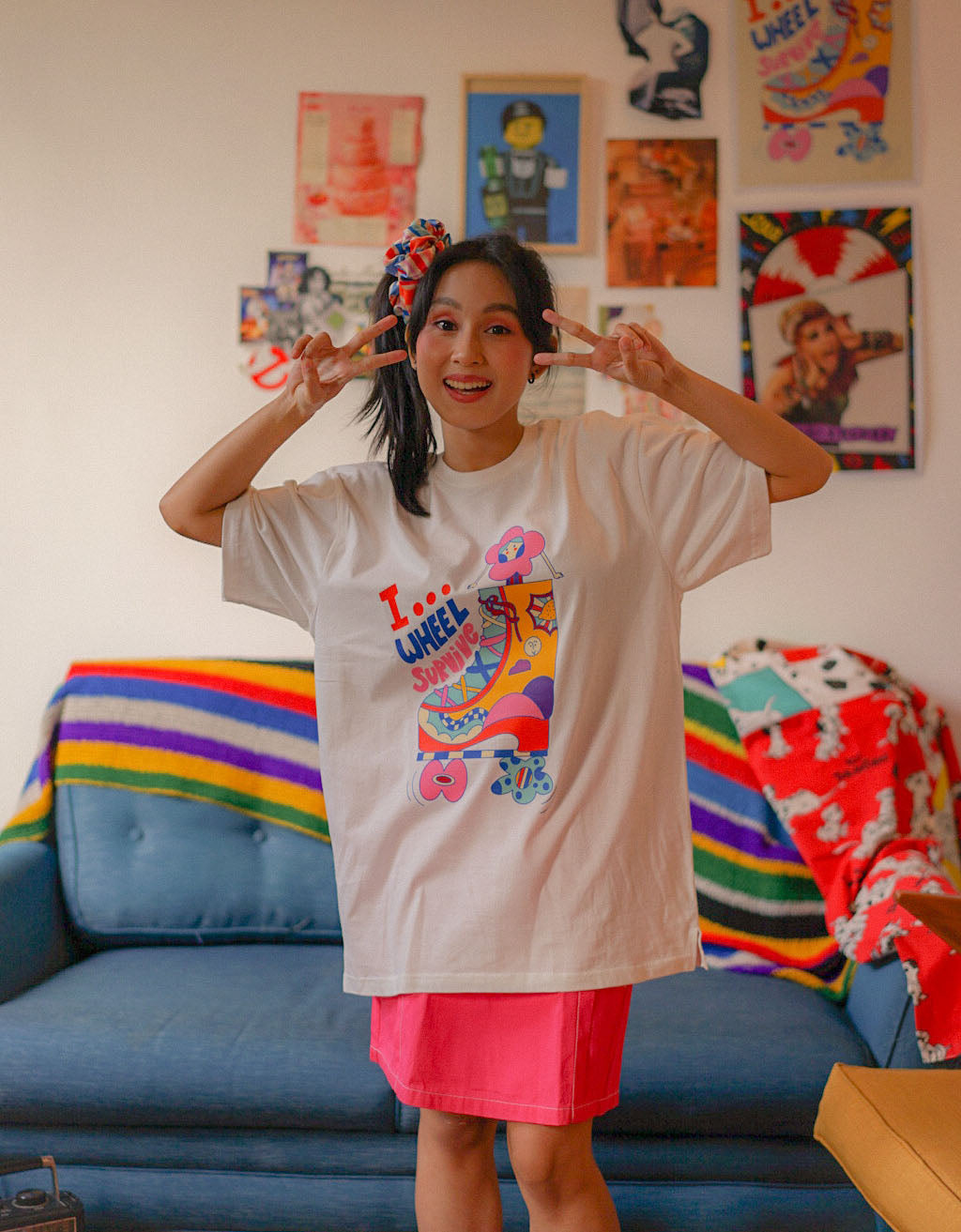 Baggy T-Shirt - Wheel