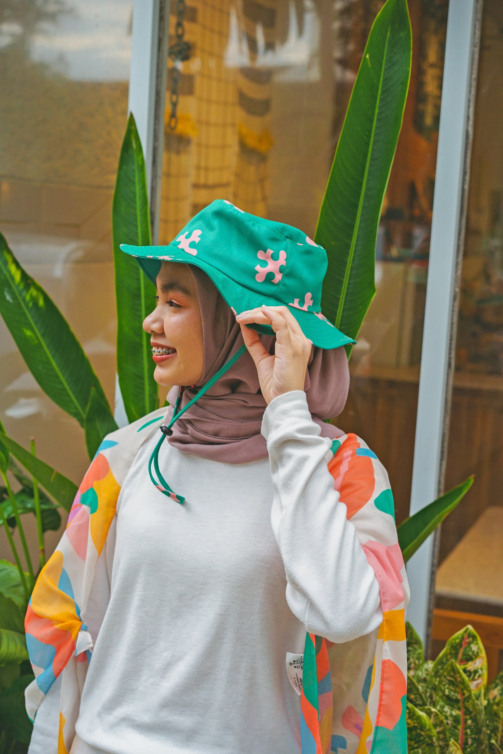 Sunny Hat - Green Puzzle
