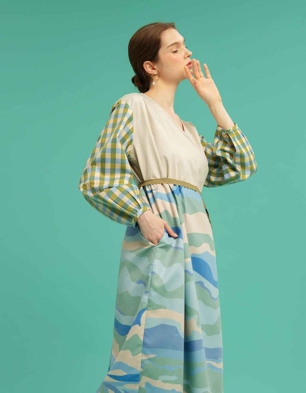 Gaun Midi / Midi Dress - Bumi