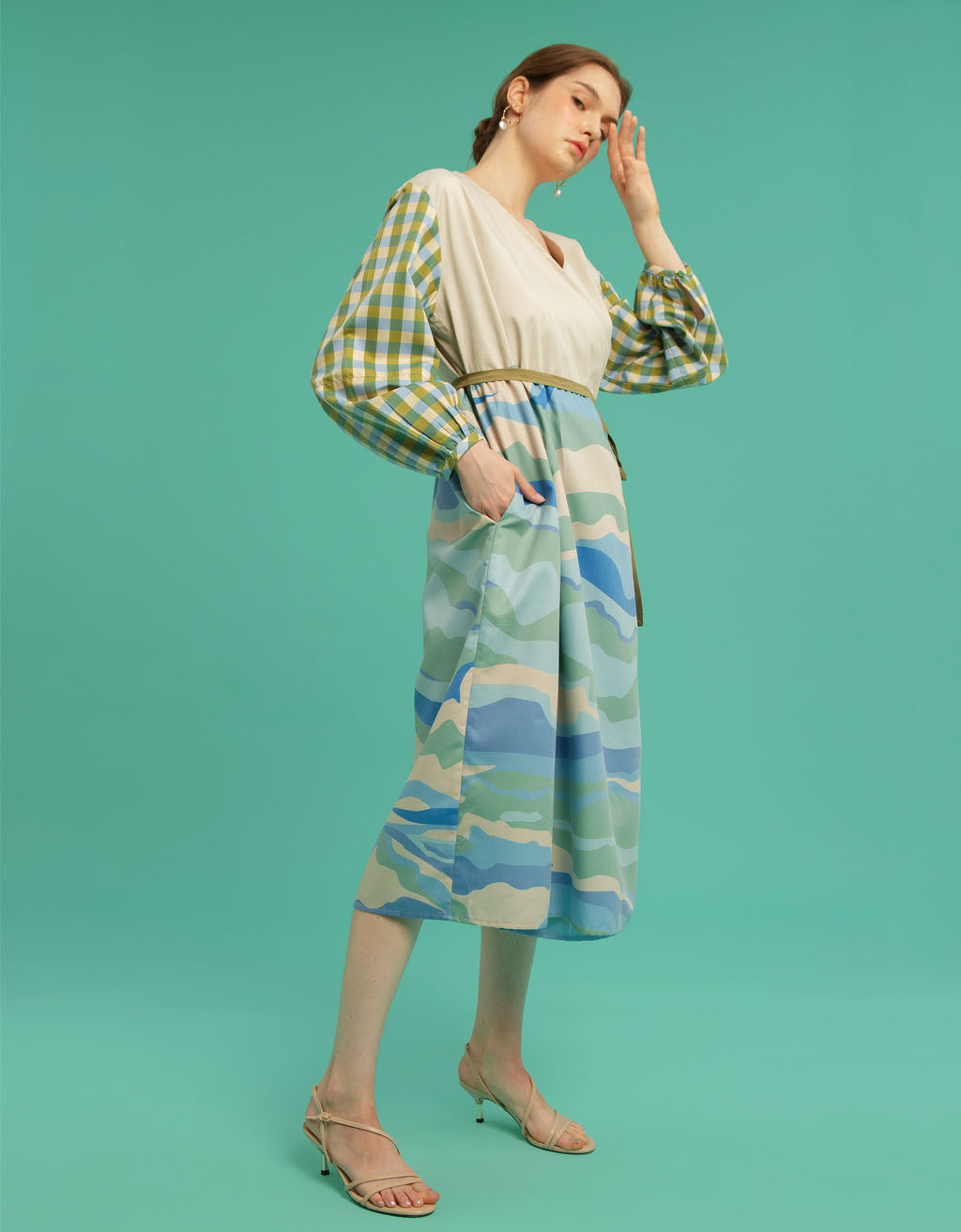 Gaun Midi / Midi Dress - Bumi