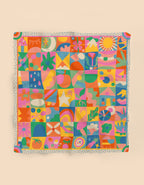 Happy Collage Scarf