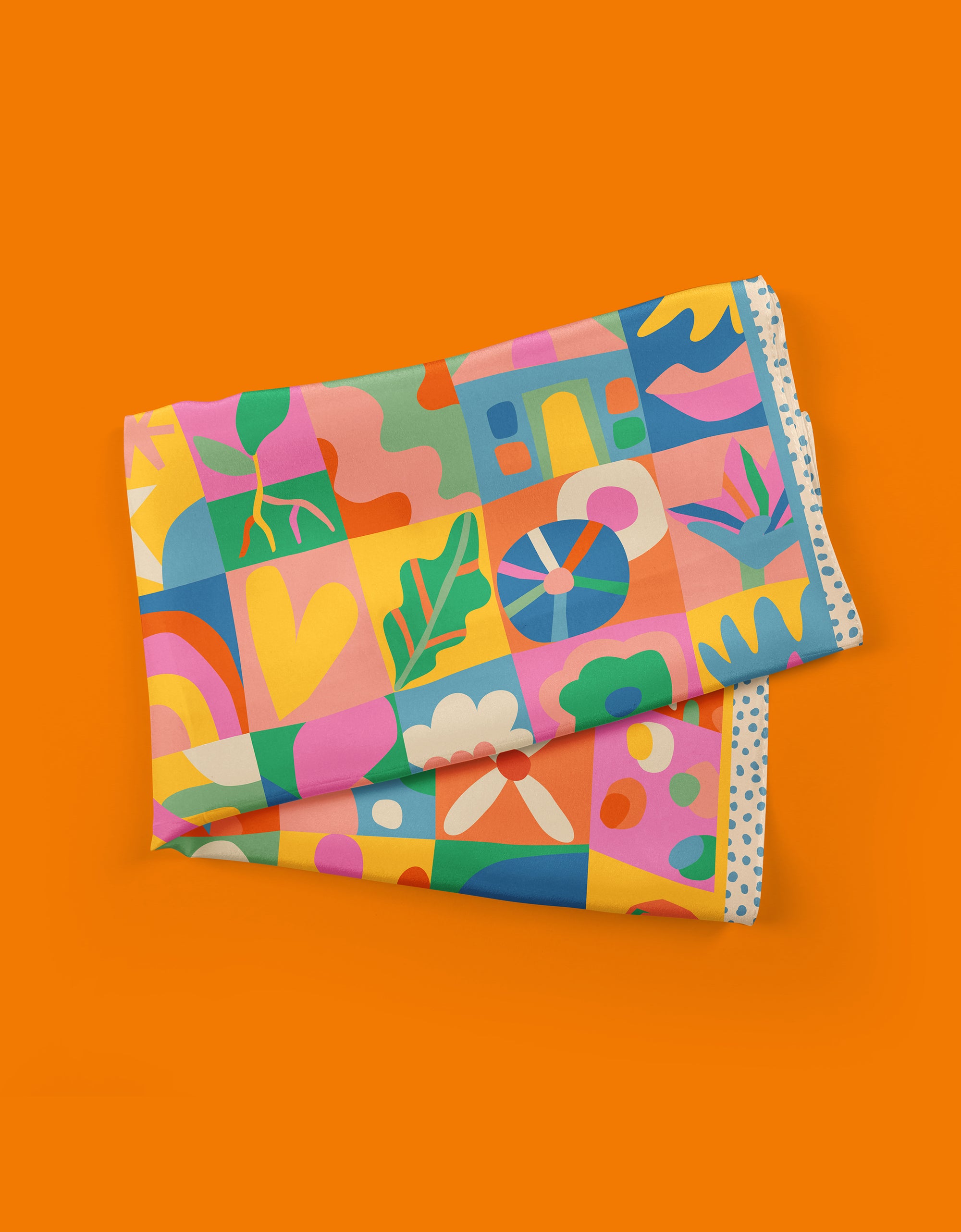 Happy Collage Scarf