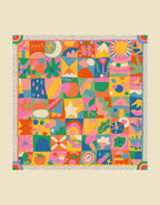 Happy Collage Scarf