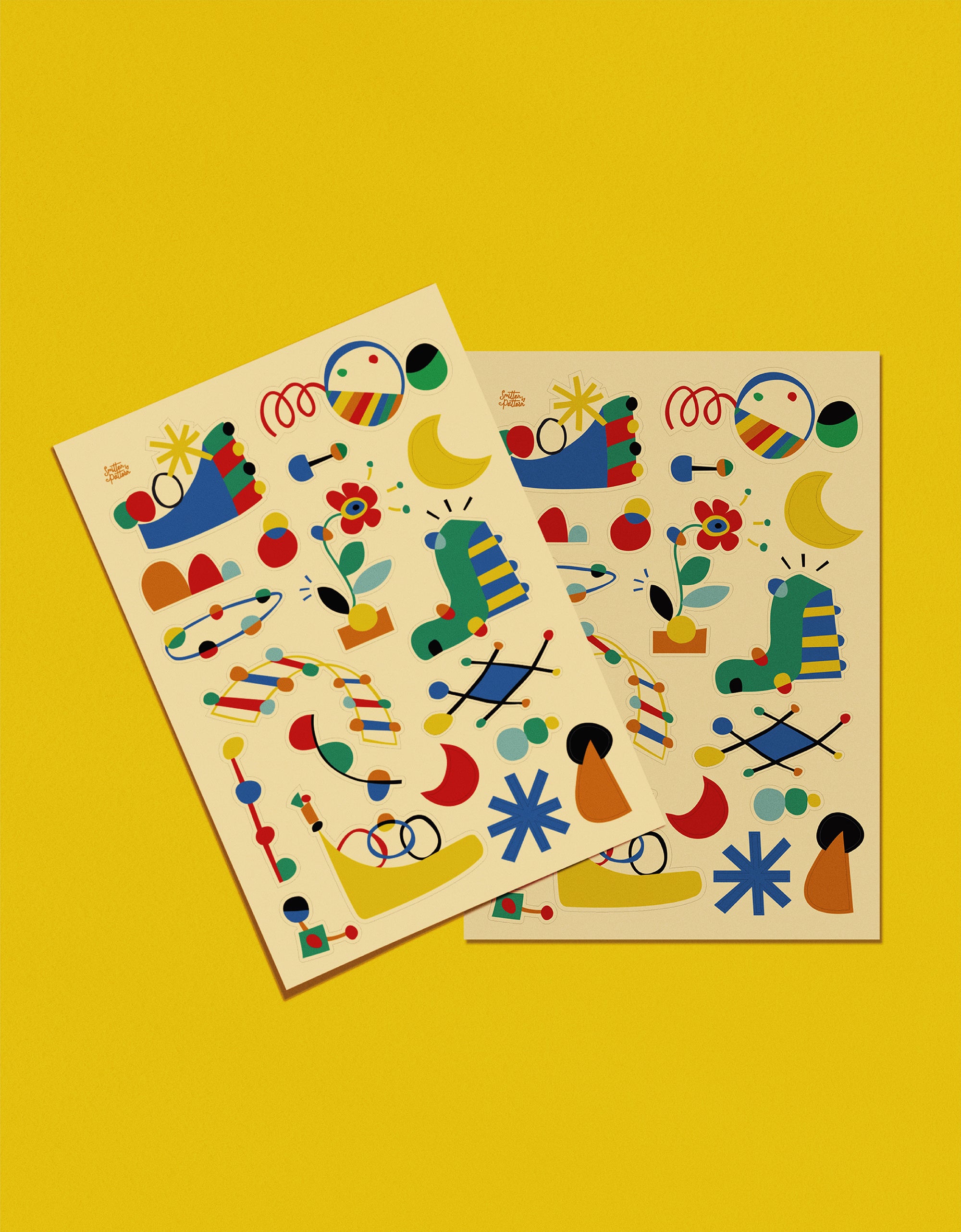 Miro Story of Lines A5 Sticker