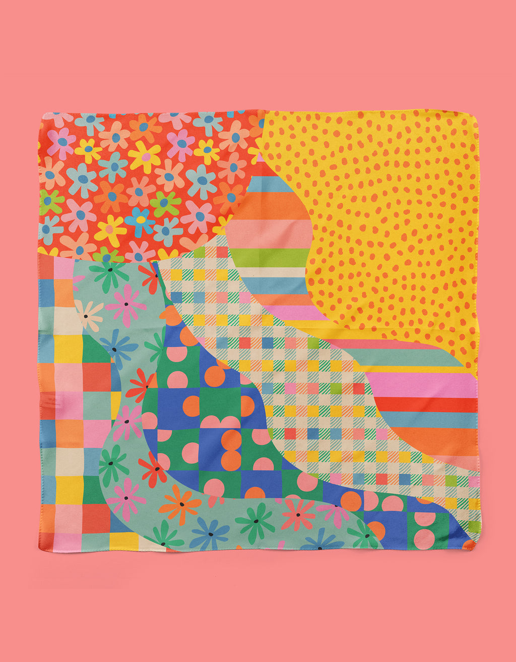 Wall of Pattern Scarf