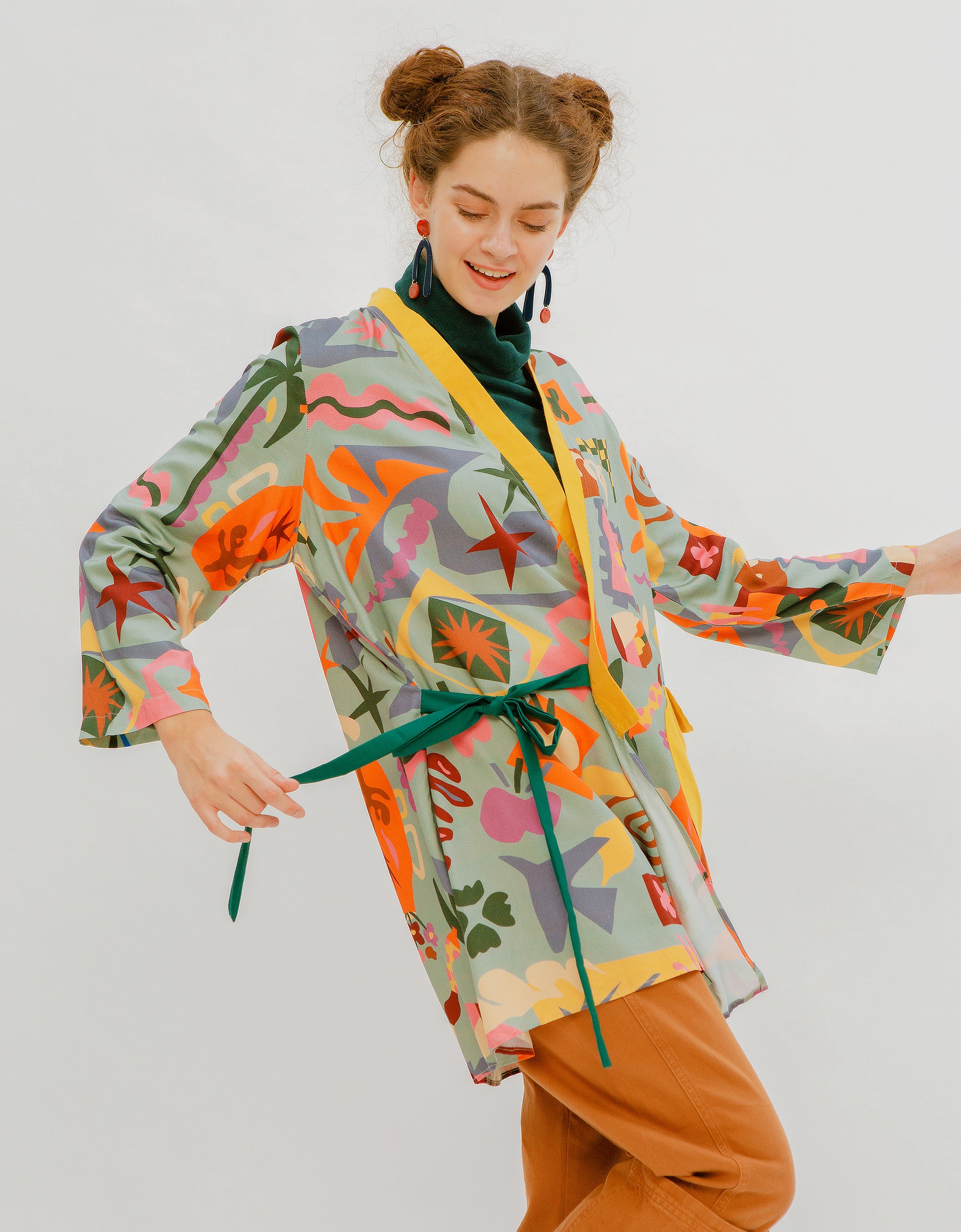Matisse Cut-Outs Kimono Outer