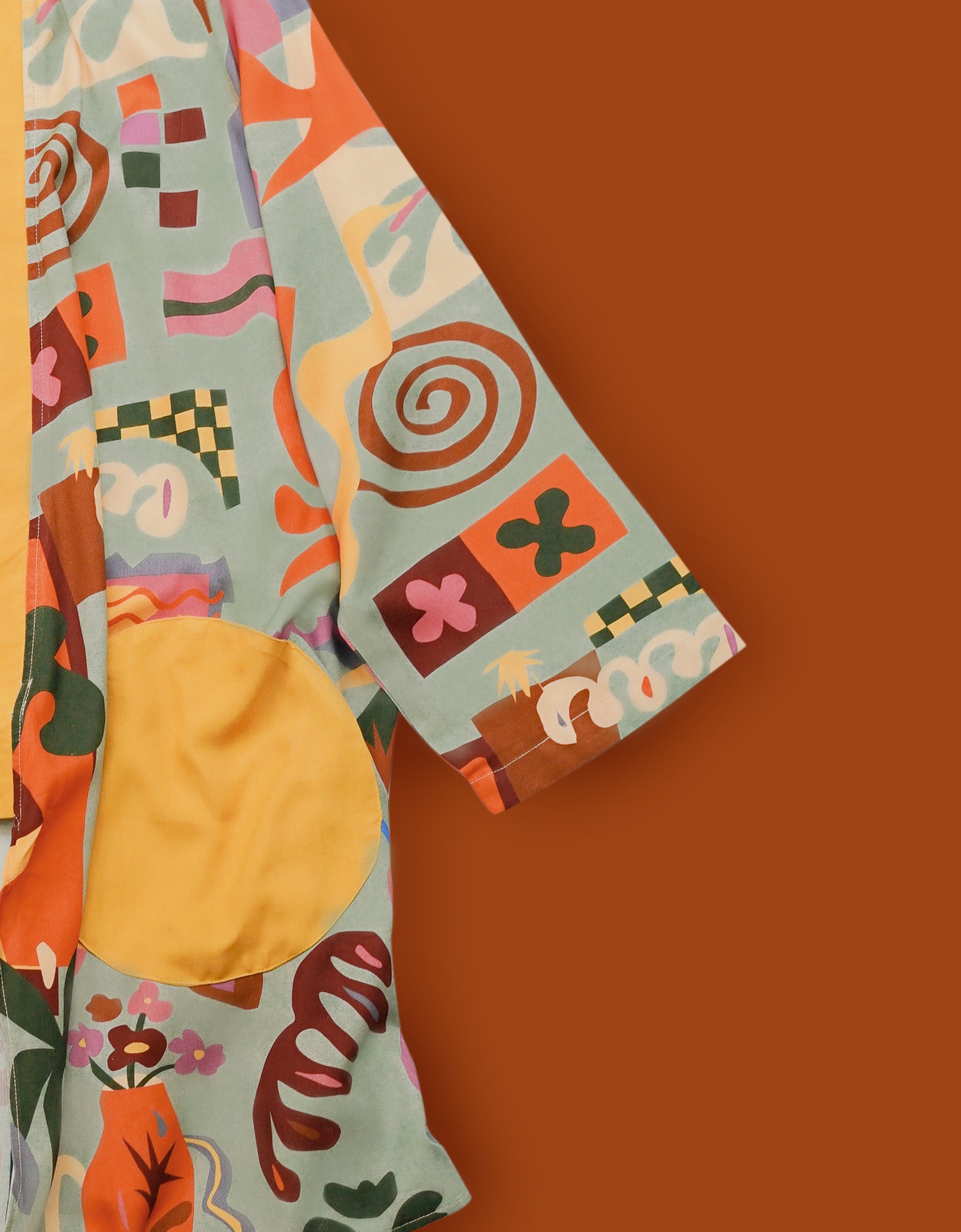Matisse Cut-Outs Kimono Outer