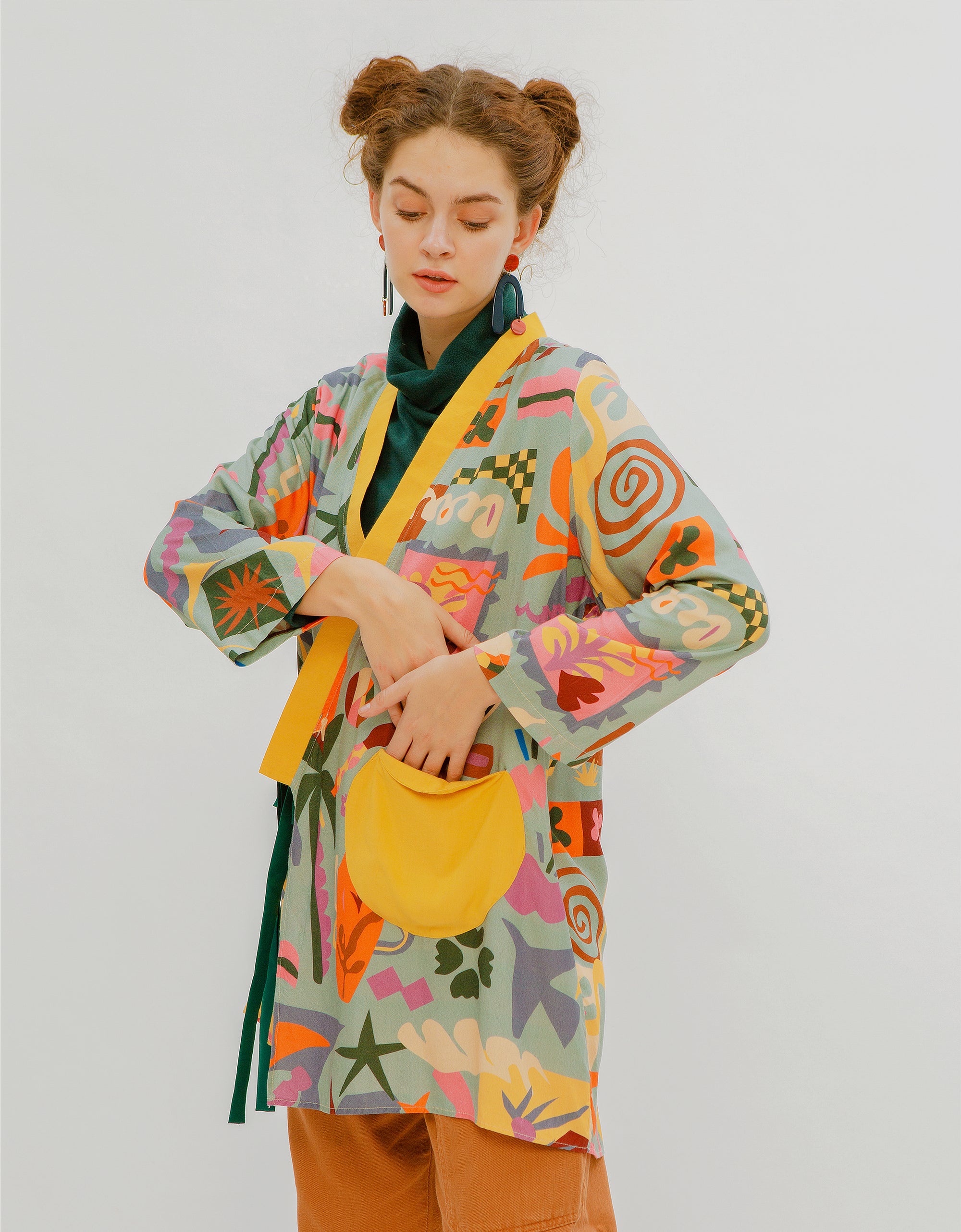 Matisse Cut-Outs Kimono Outer