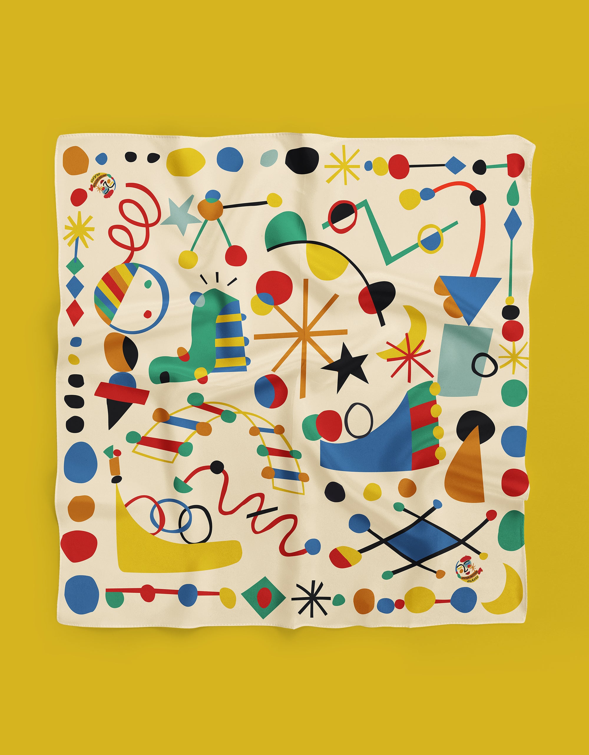 Miro Story of Lines Scarf
