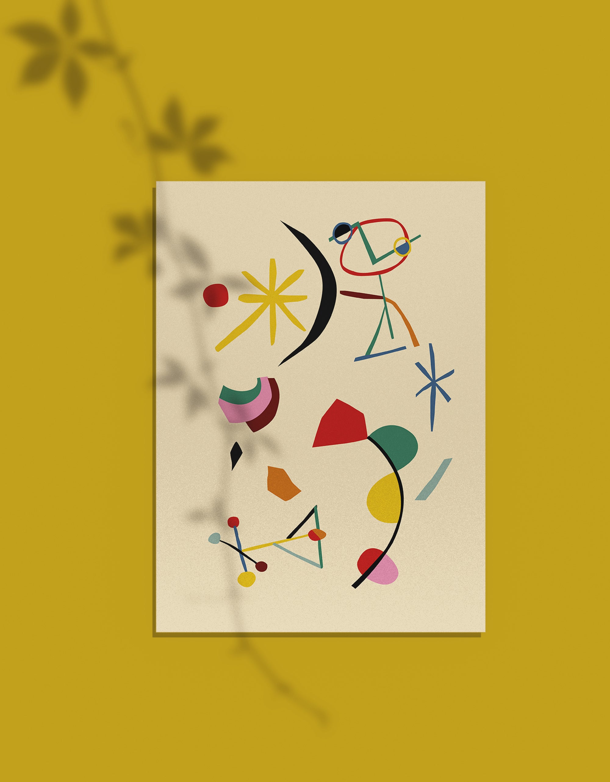 Miro Constellation Wall Art A4