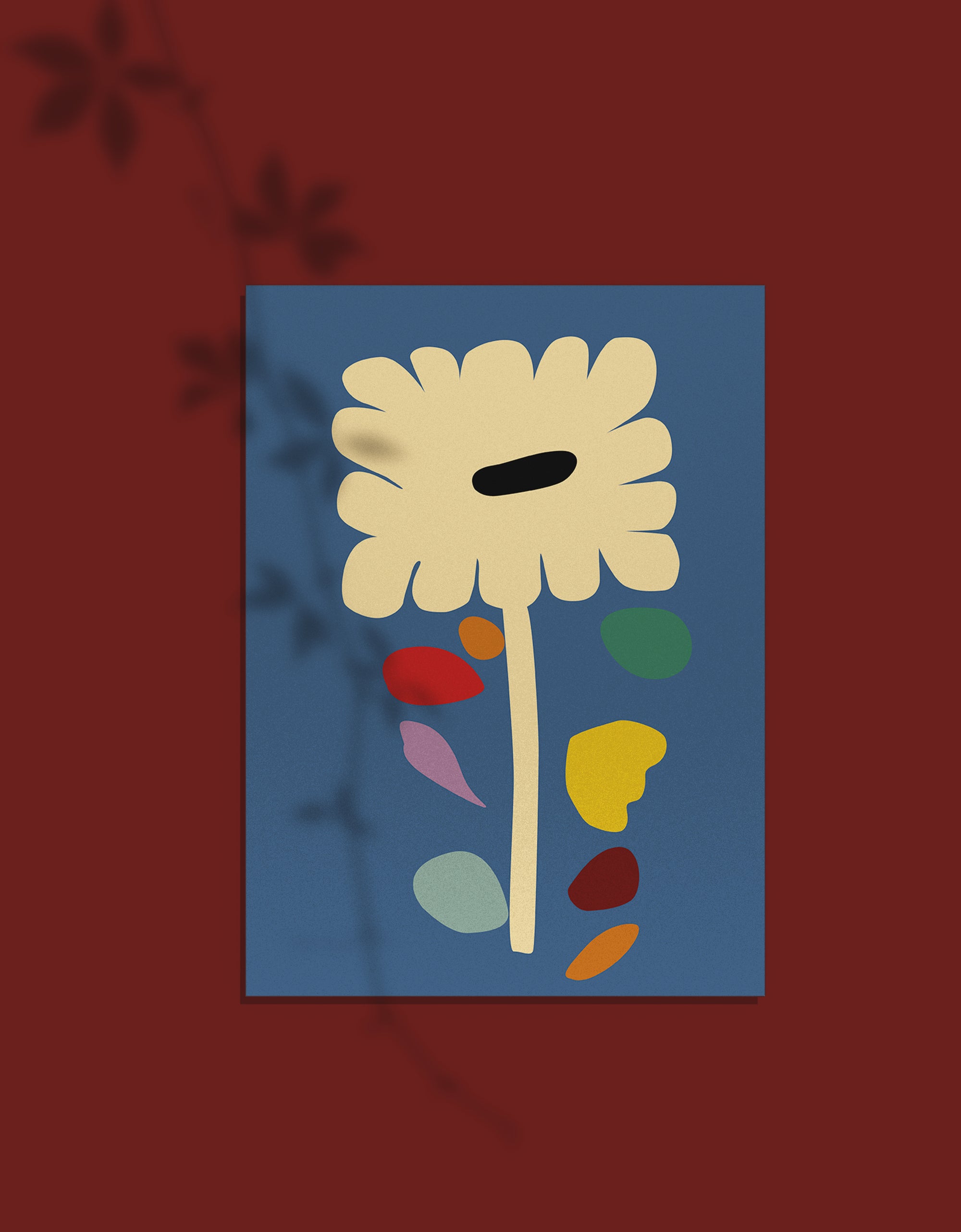 Morning Flower Wall Art A4
