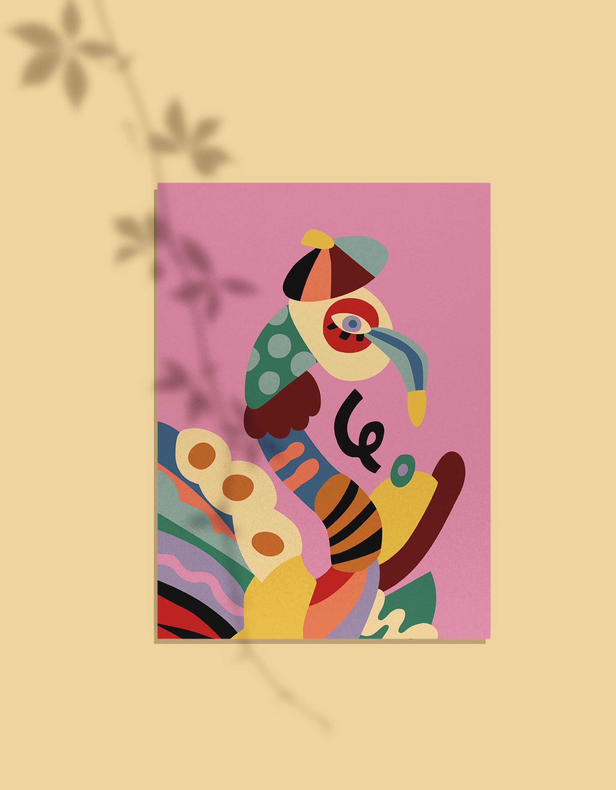 Mr. Flam Wall Art A4
