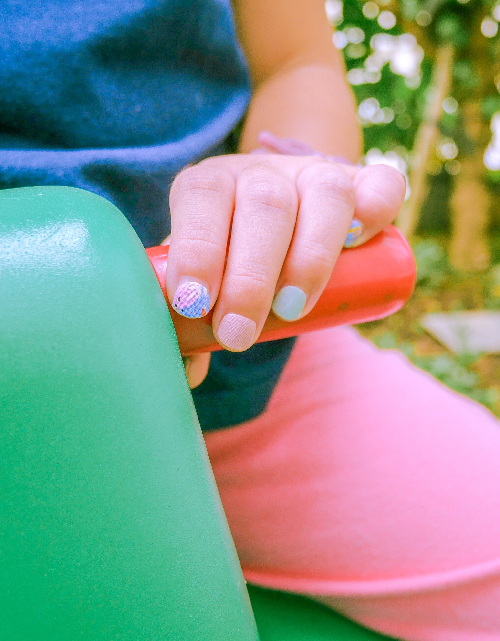 Nodspark X Smitten - Bloomy Poppy Nail Wrap