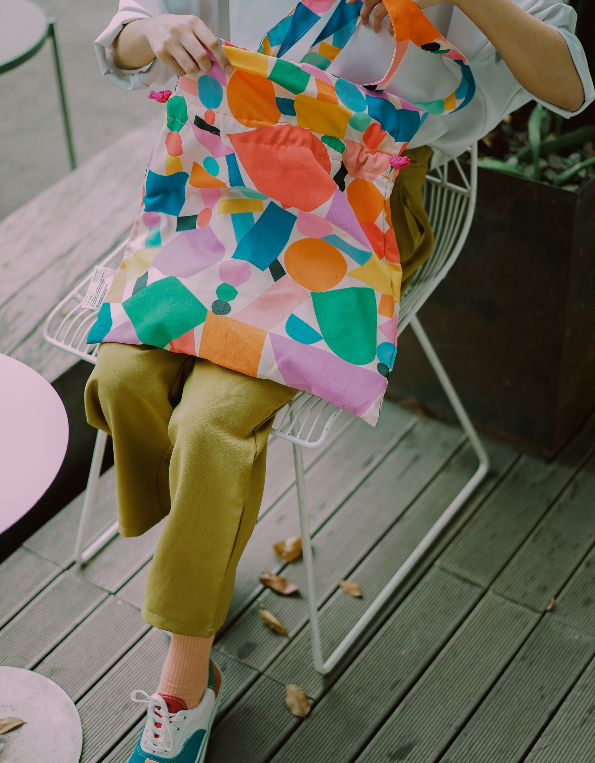 Drawstring Tote Bag - Oshapes