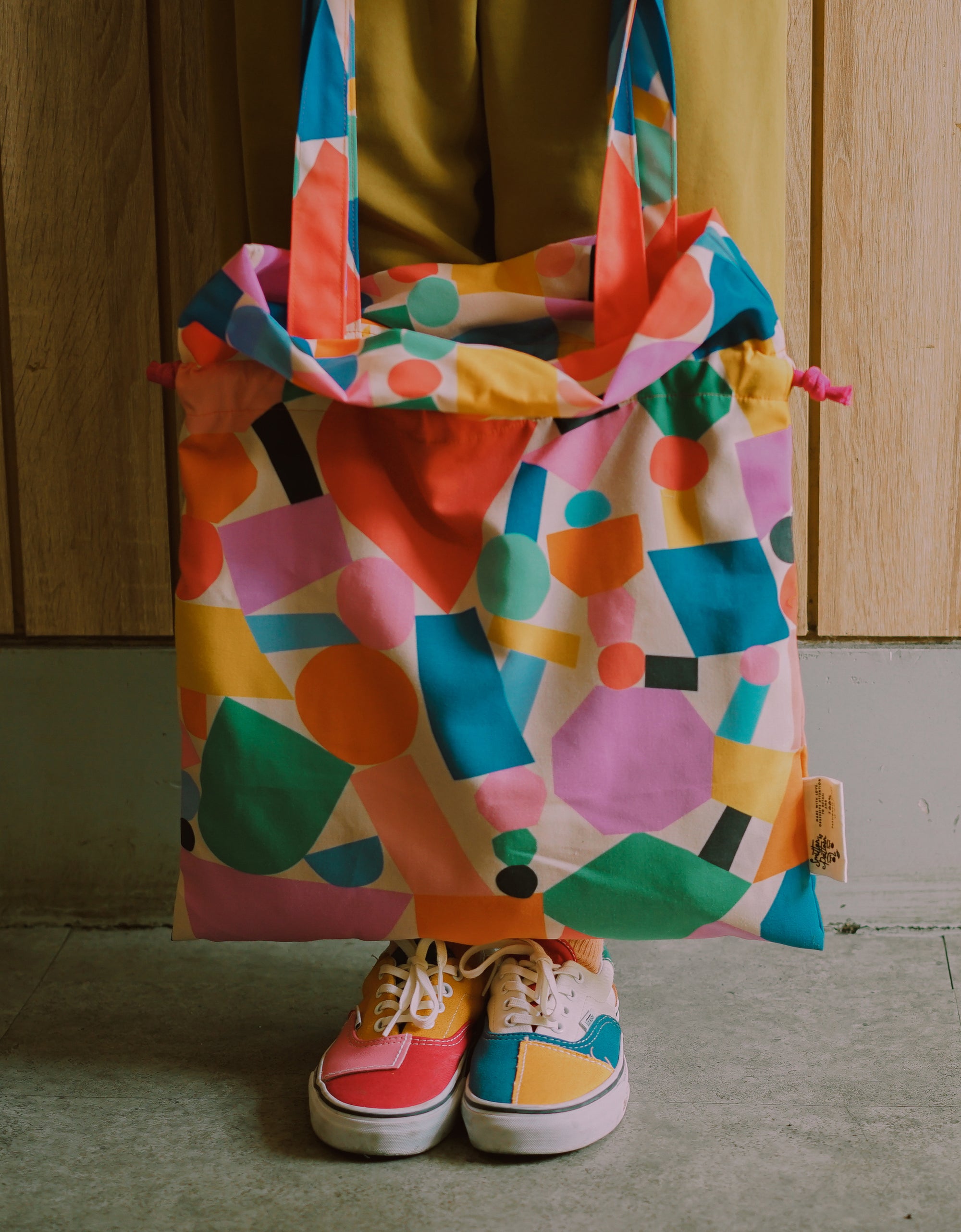 Drawstring Tote Bag - Oshapes