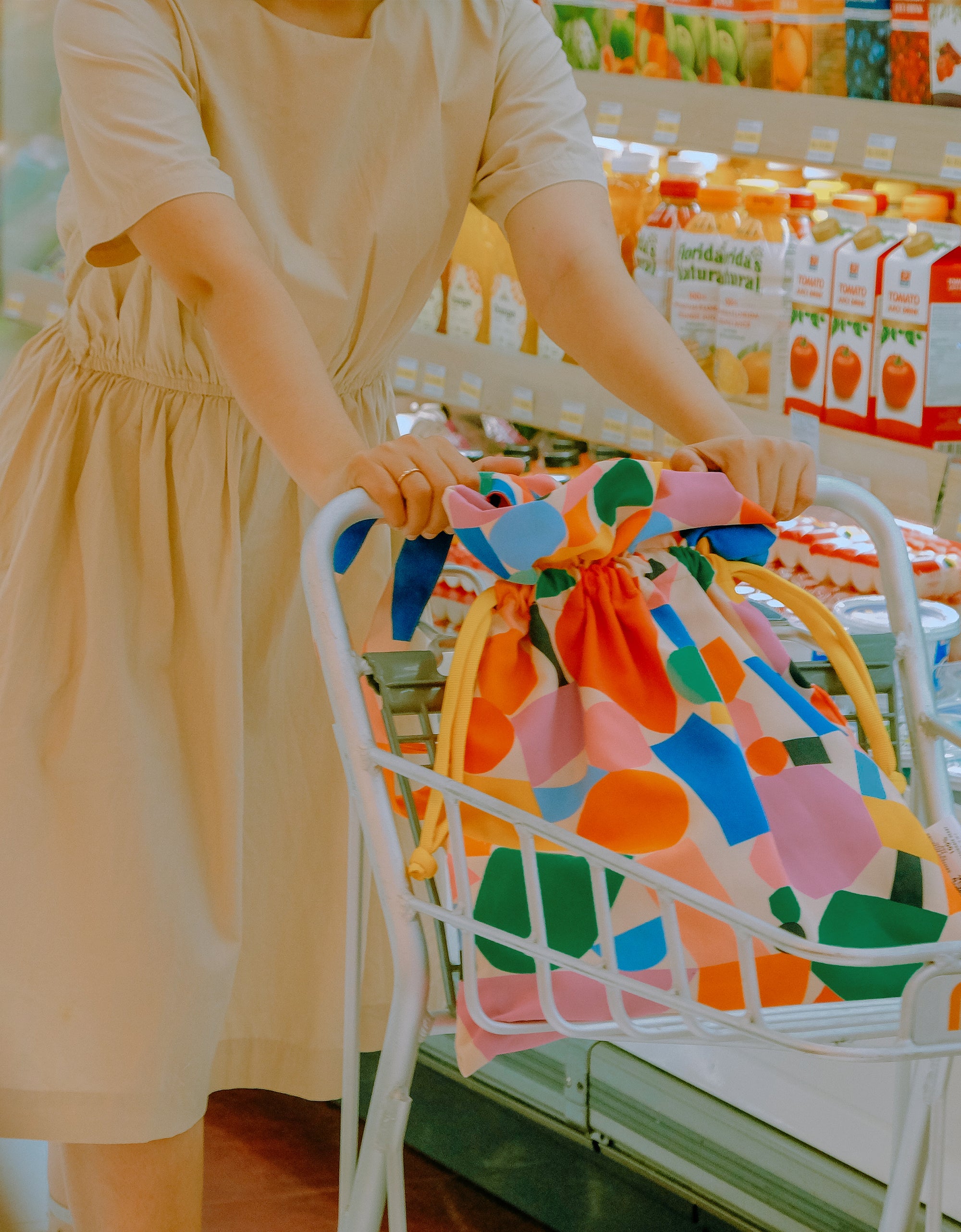 Drawstring Tote Bag - Oshapes