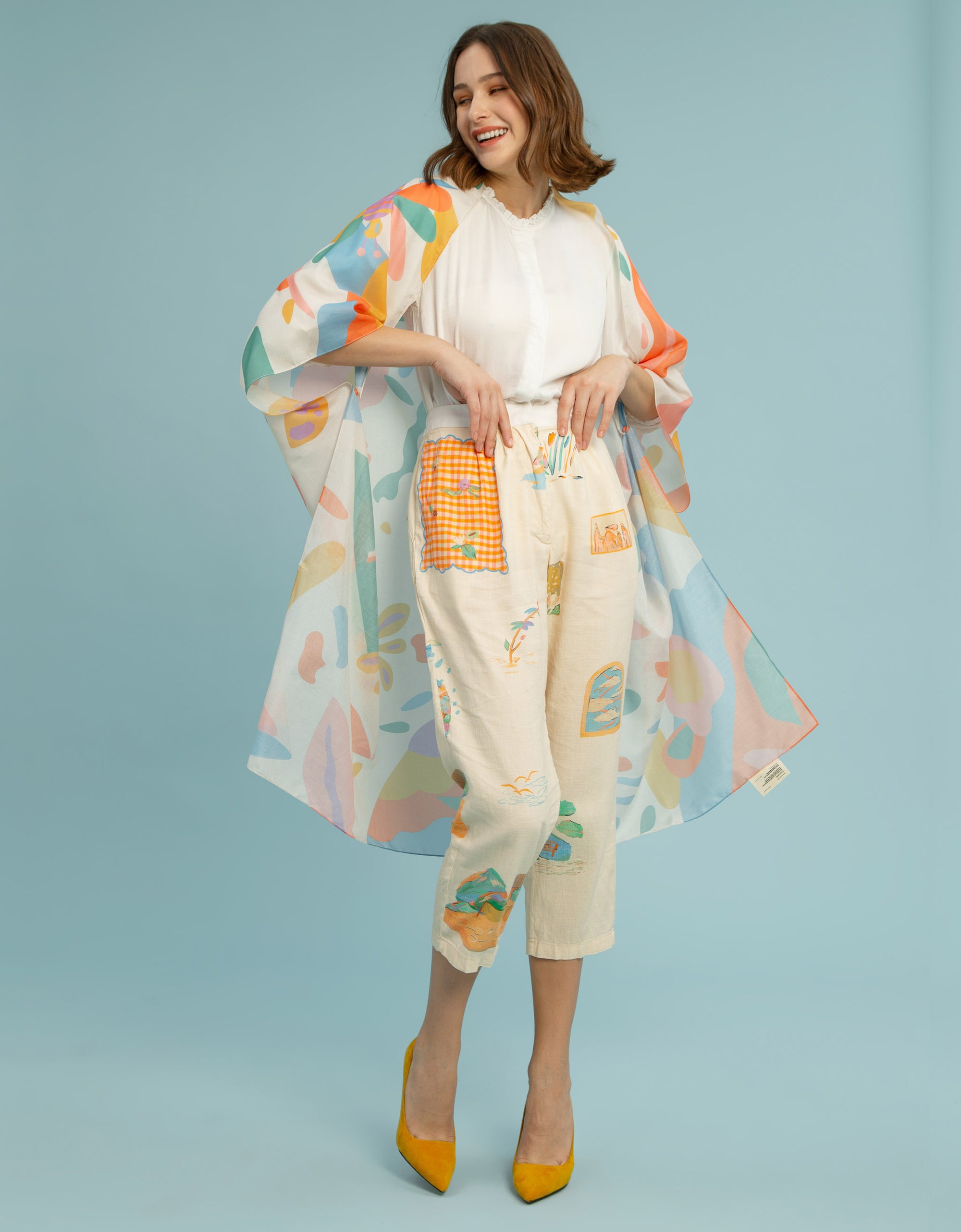 Scarf Outer - Frida's Garden
