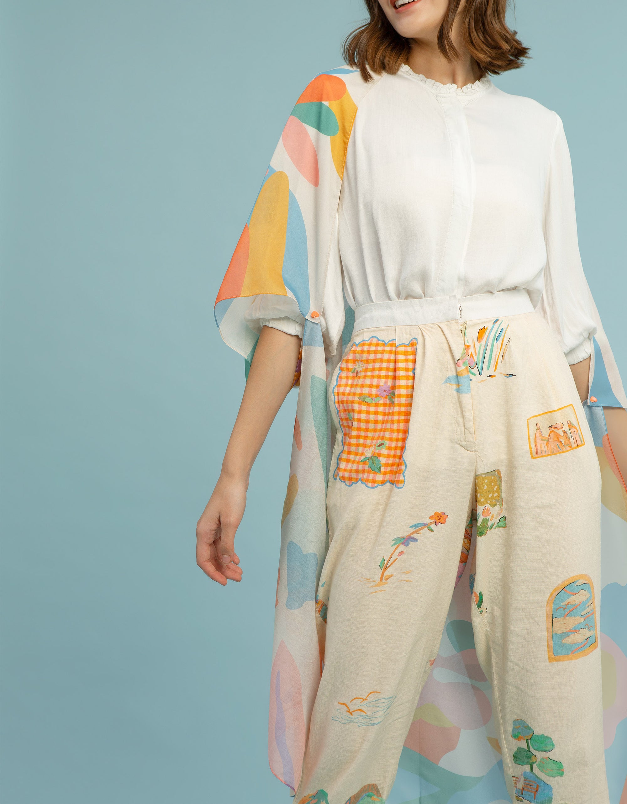 Scarf Outer - Frida's Garden