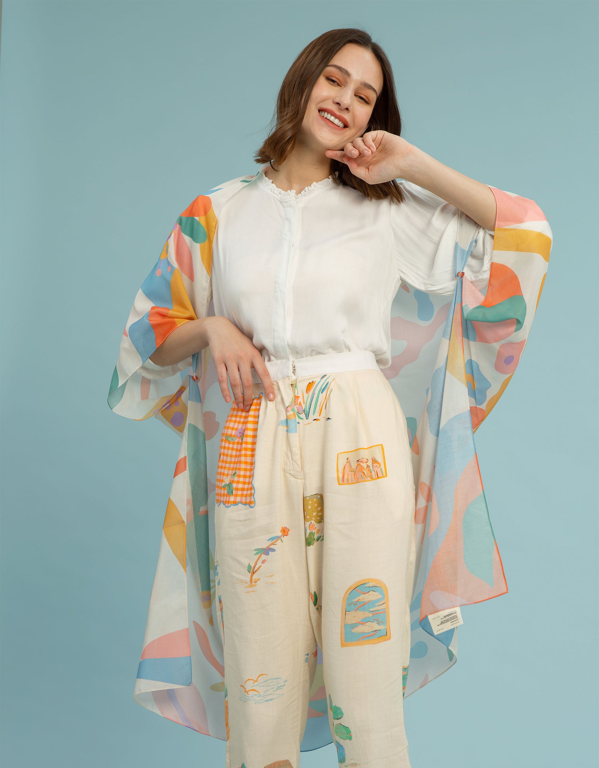 Scarf Outer - Frida's Garden