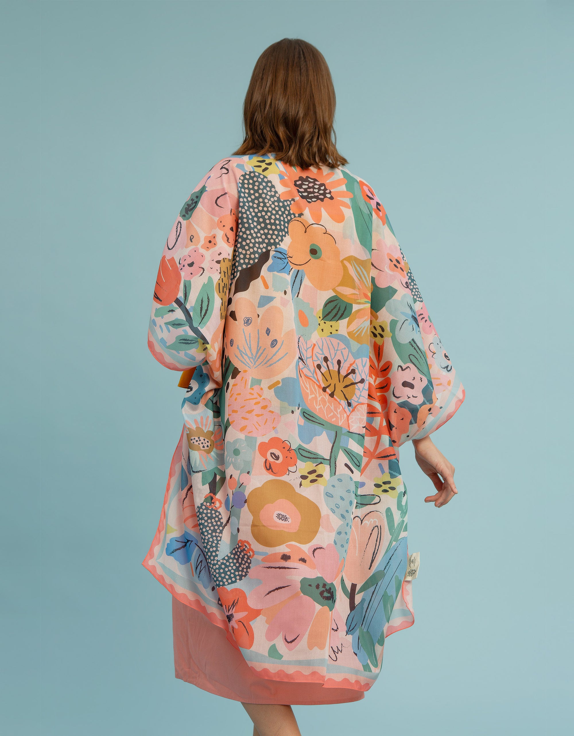 Scarf Outer - Periwinkle
