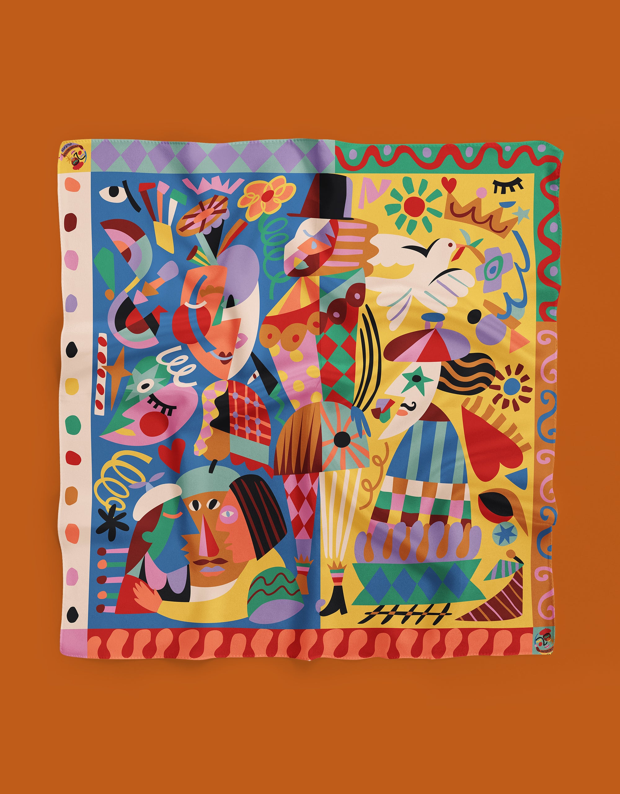 Picasso Cubism Scarf