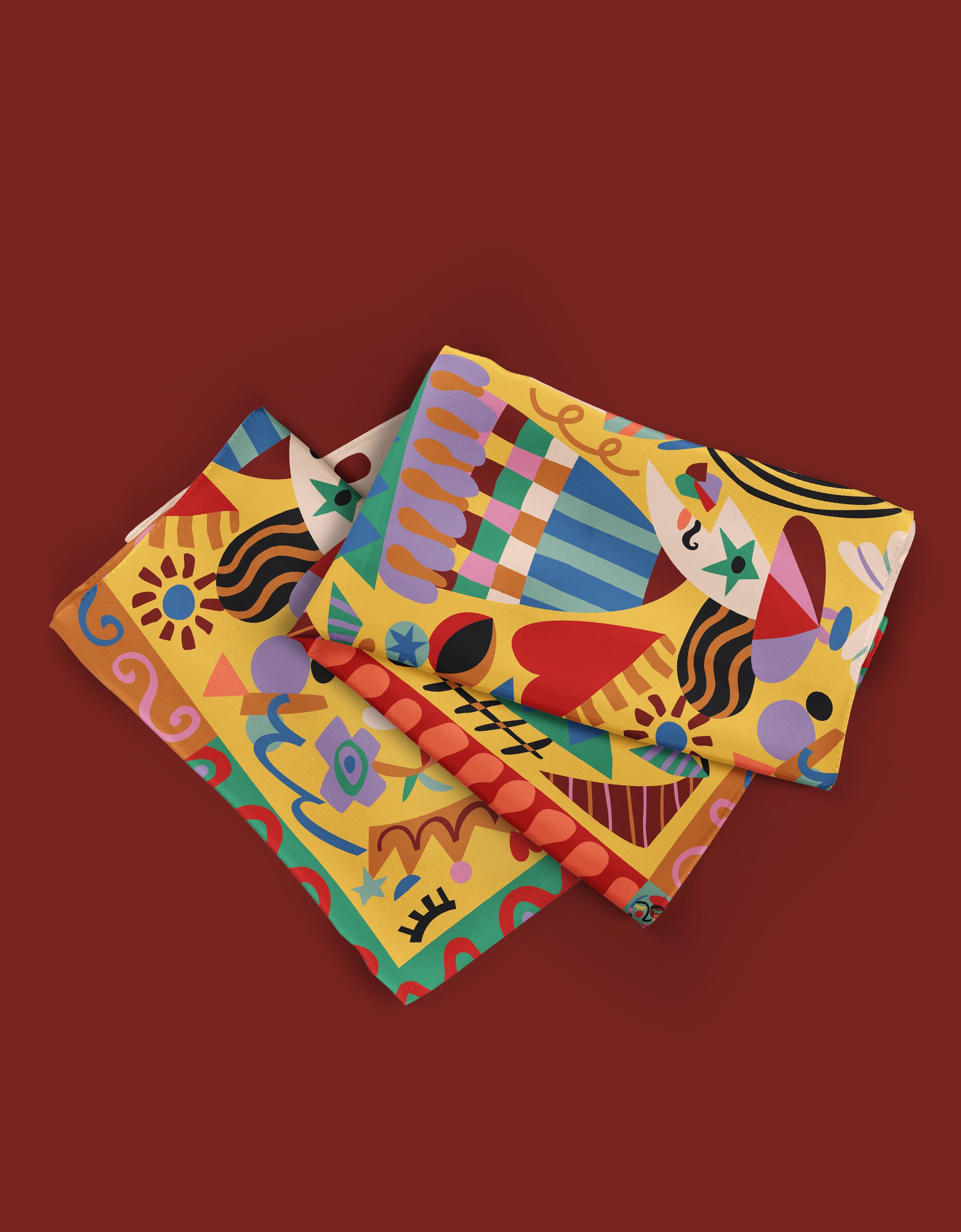 Picasso Cubism Scarf