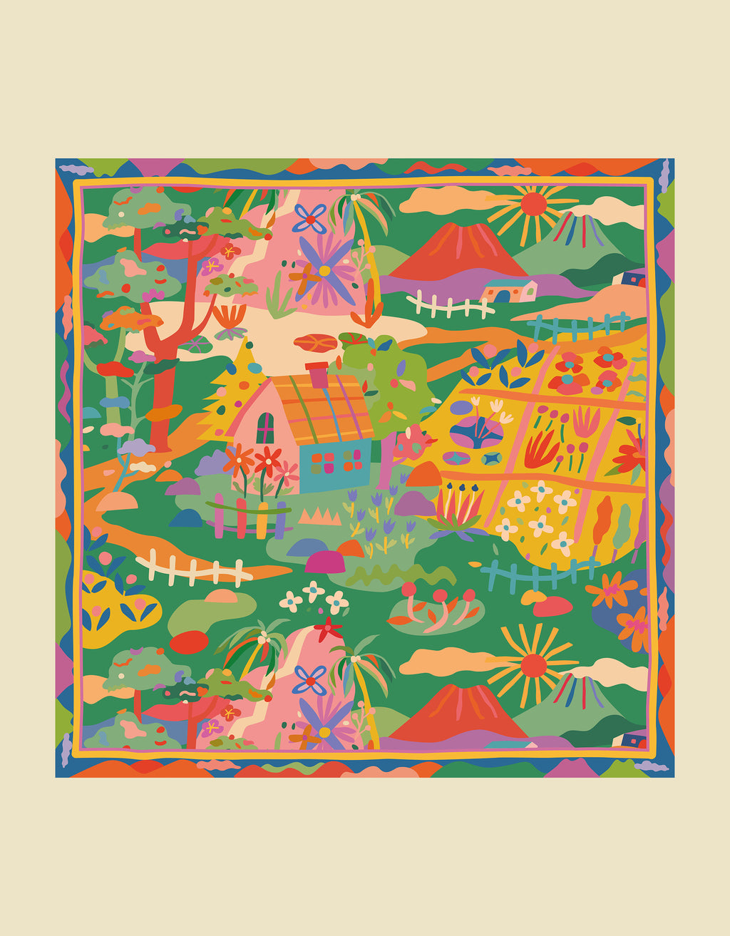 Perjalanan Soft Scarf