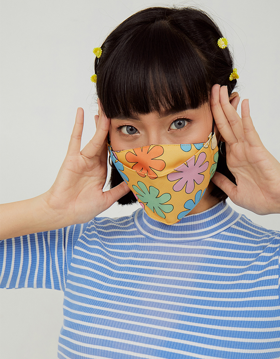 Origami Face Mask - Buttercup