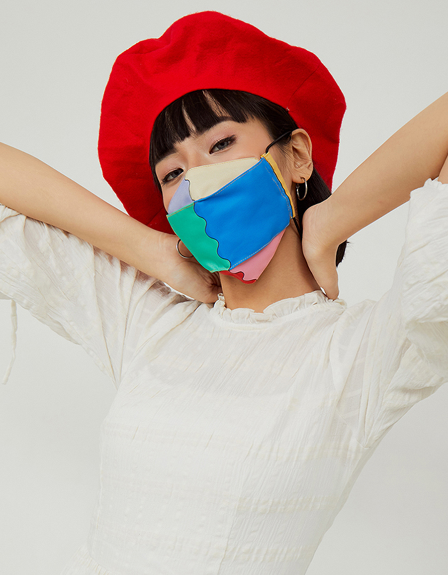 Origami Face Mask - Puzzle Block