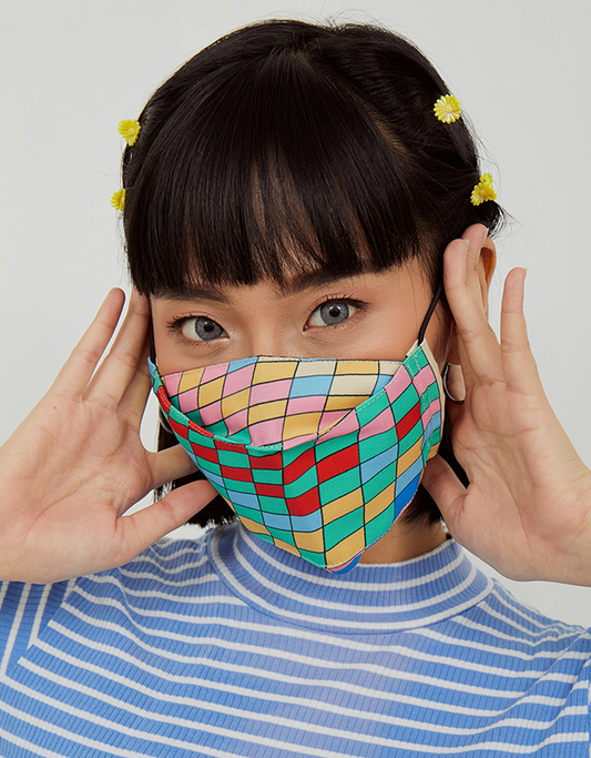 Origami Face Mask - Pixelate