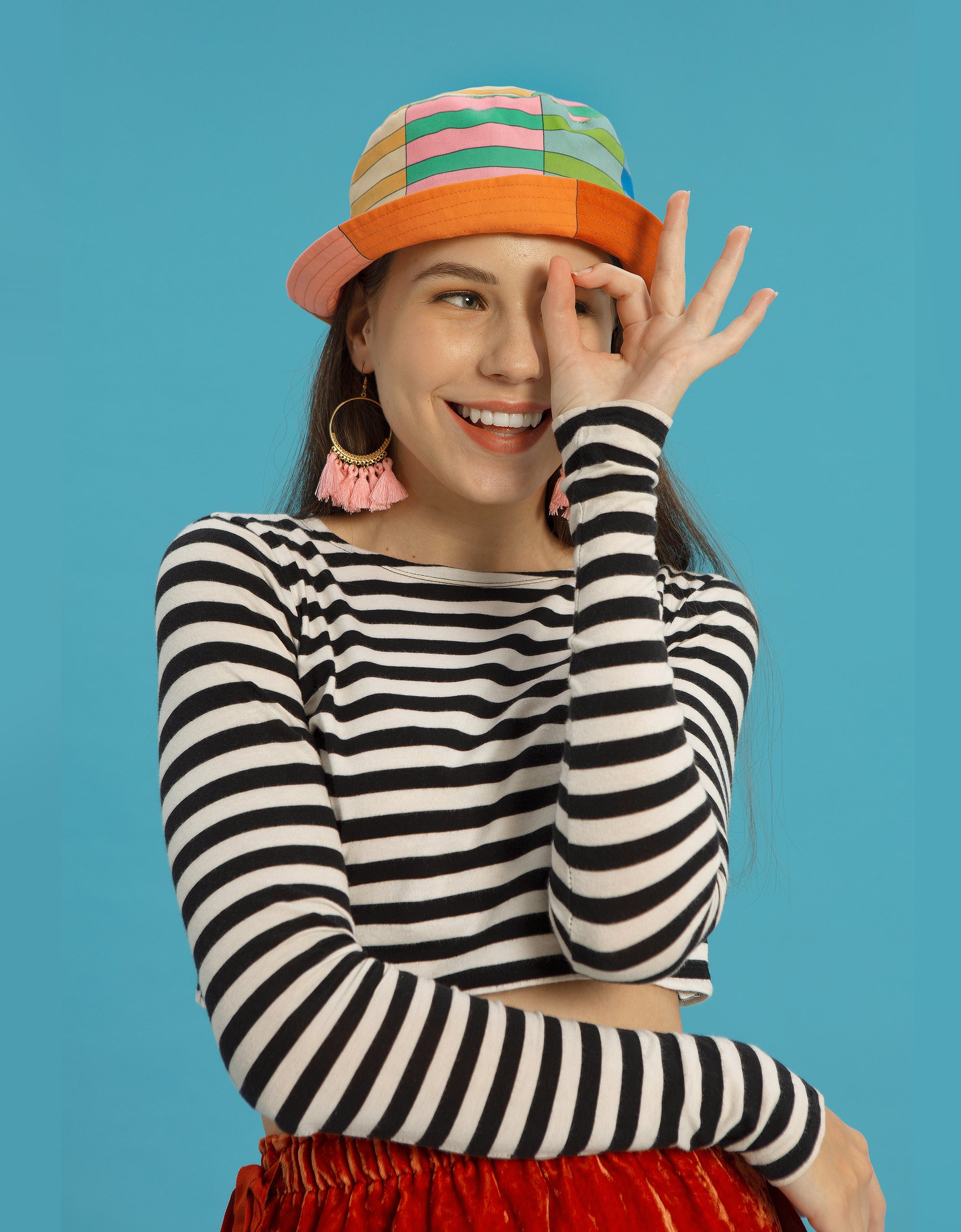 Bucket Hat - Strippy Stripes