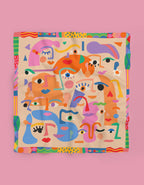 Smitten Faces Scarf