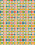 Rainbow Gingham Oversized Top