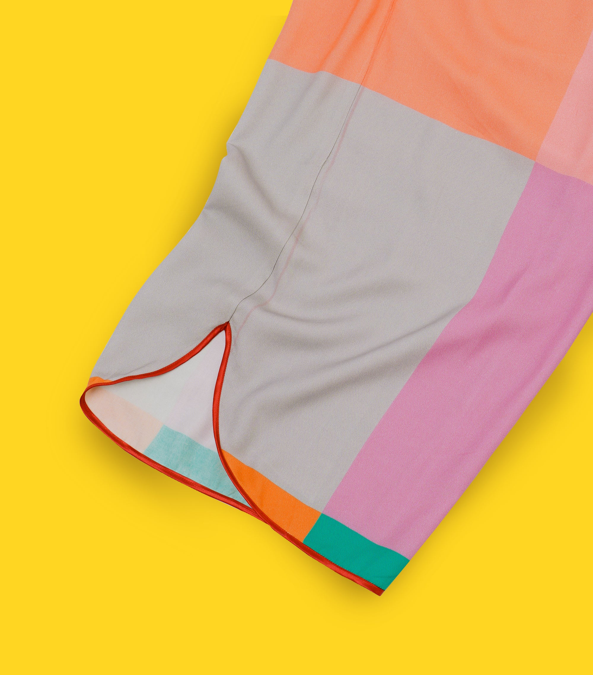 Tetris - Drawstring Long Pants