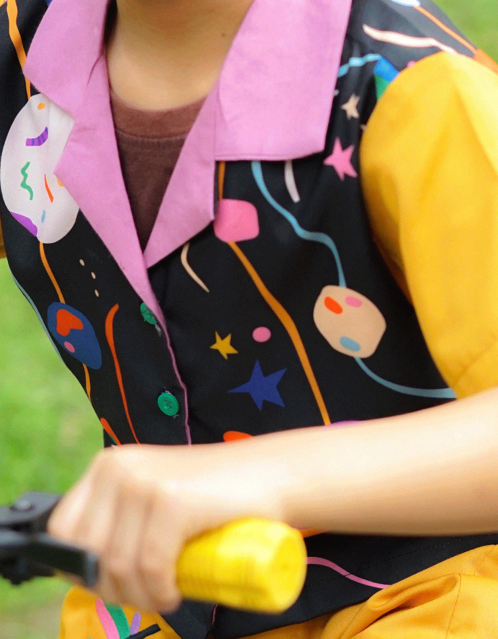 Smitten Kids - Open Collar Top - Cosmologeek