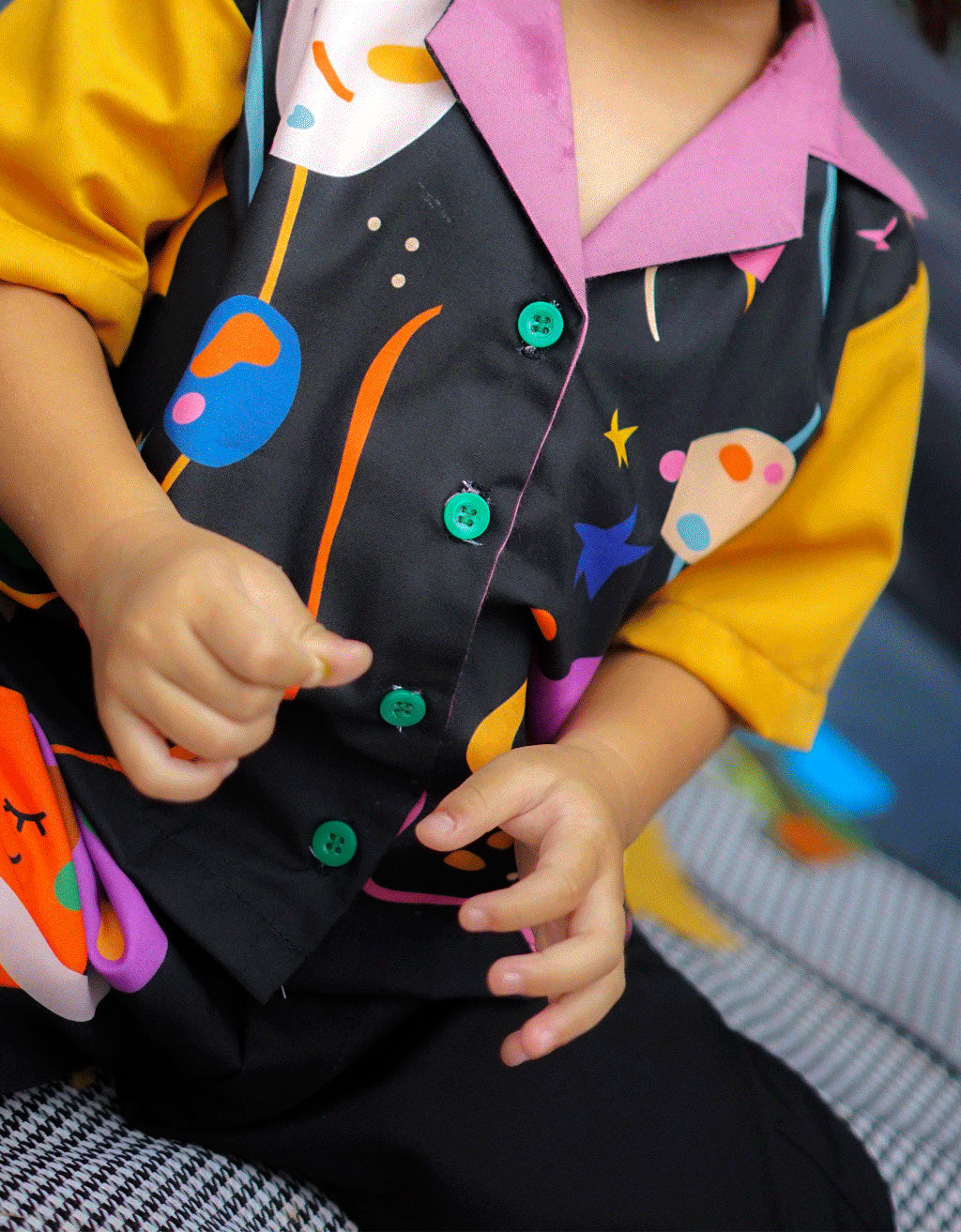 Smitten Kids - Open Collar Top - Cosmologeek