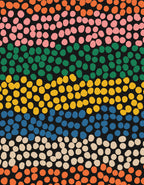 Rainbow Dots Skirt
