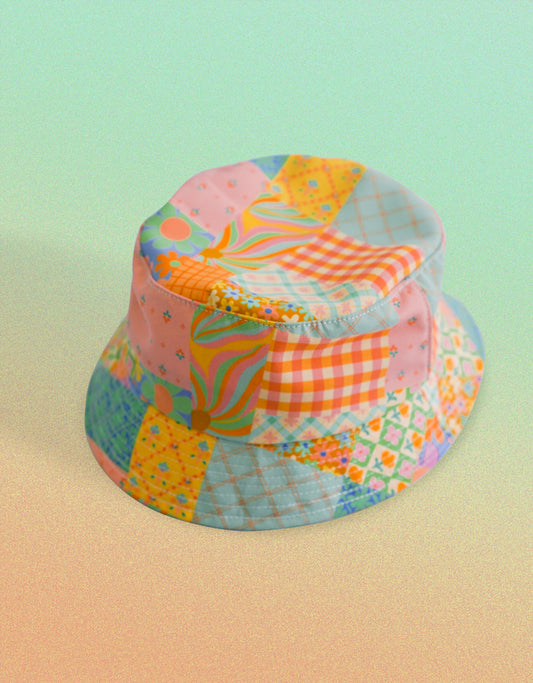 Flower Bricks - Bucket Hat