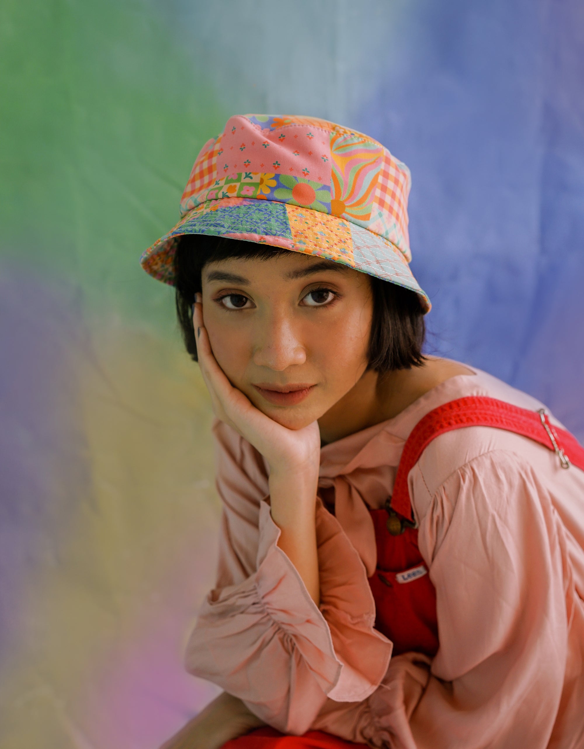 Flower Bricks - Bucket Hat