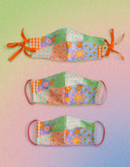 Flower Bricks - Face Mask