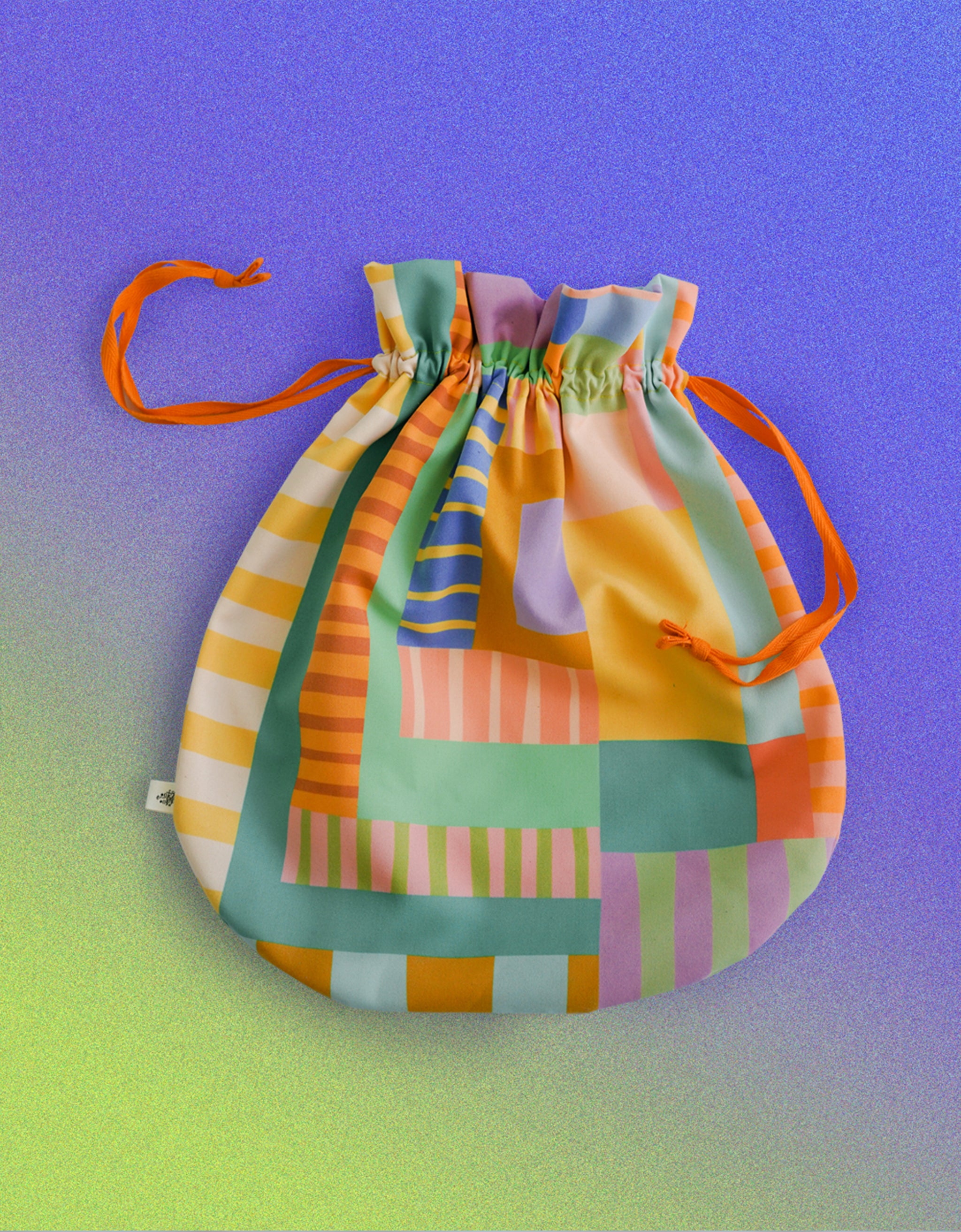 Messy Maze - Jumbo Drawstring Pouch