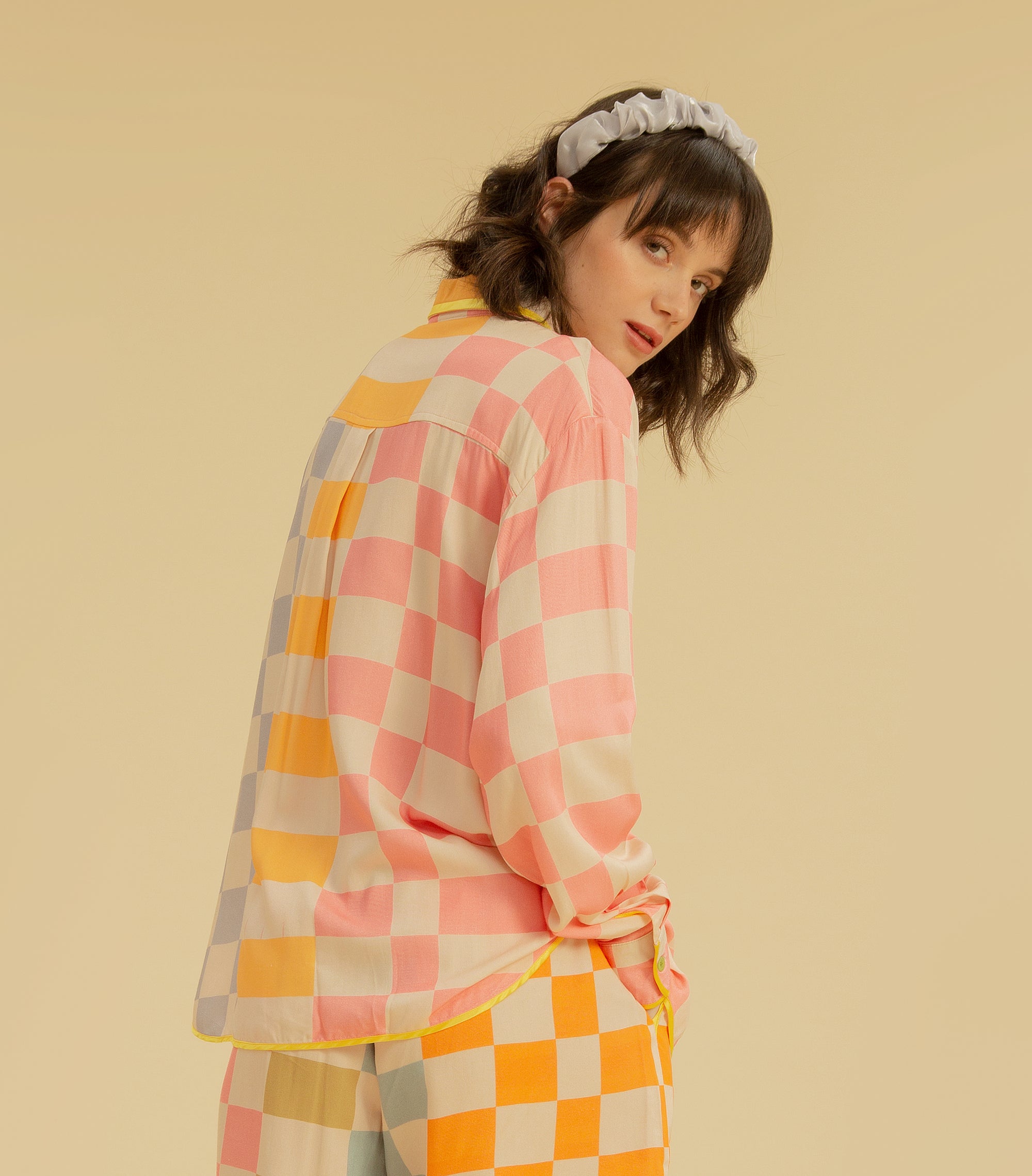 Checky Chess - Daddy’s Long Sleeve Shirt