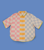 Checky Chess - Daddy’s Short Sleeve Shirt